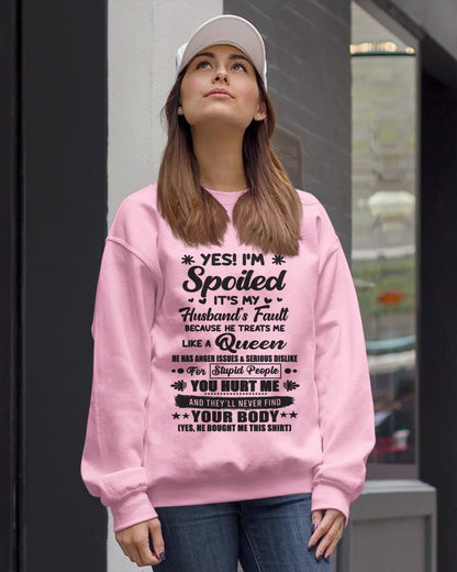 SPOILED WIFE - GIFT FROM HUSBAND - SNOW01 (SKU26T-01107-01)