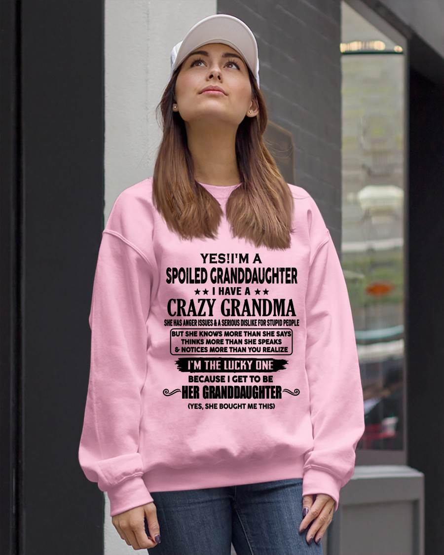 LUCKY GRANDDAUGHTER! - FROM GRANDMA - SNOW00 (SKU12-119-00)