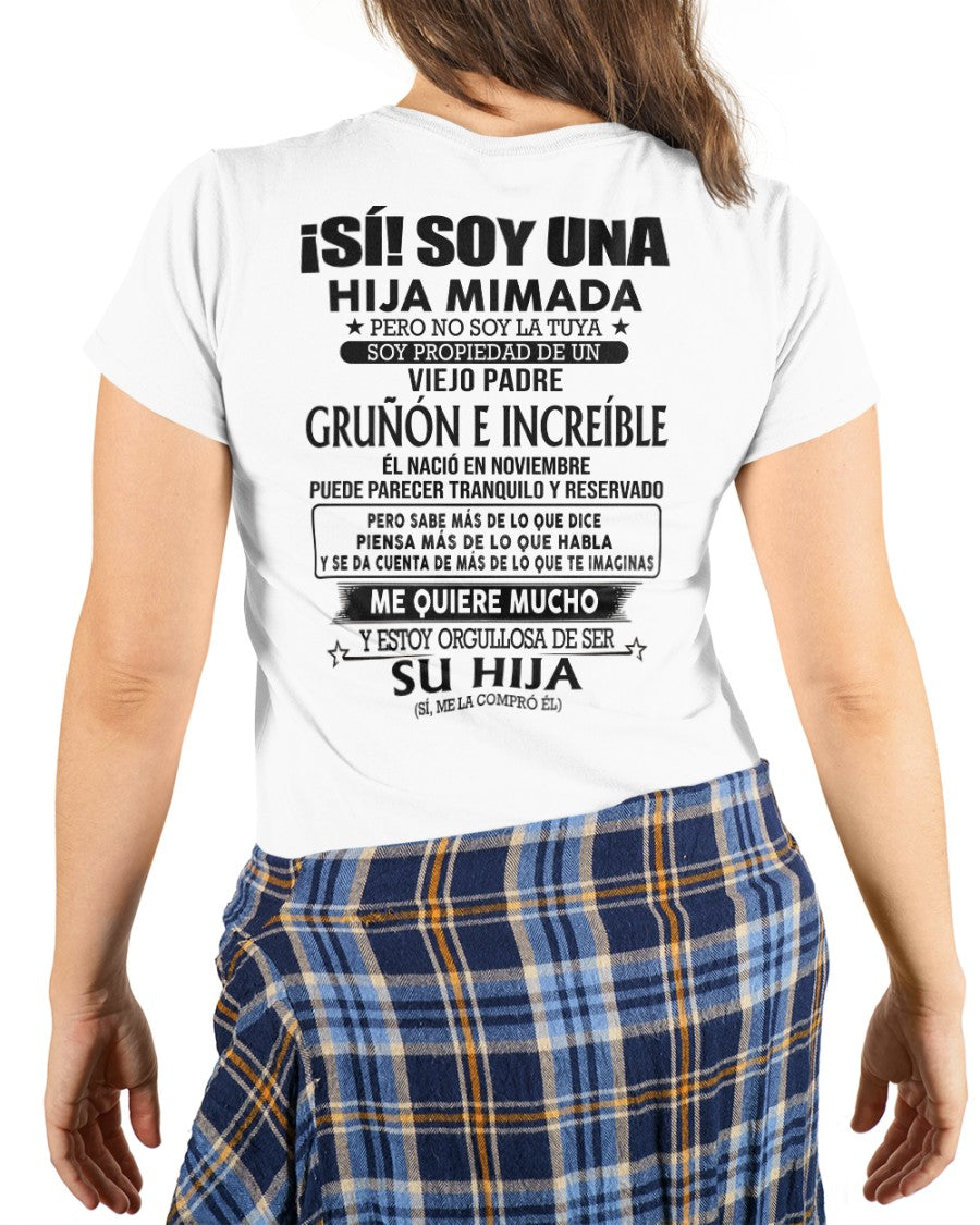Noviembre Padre Increíble - Regalo especial para hija - TBN - T11 (SKU04-109-11)