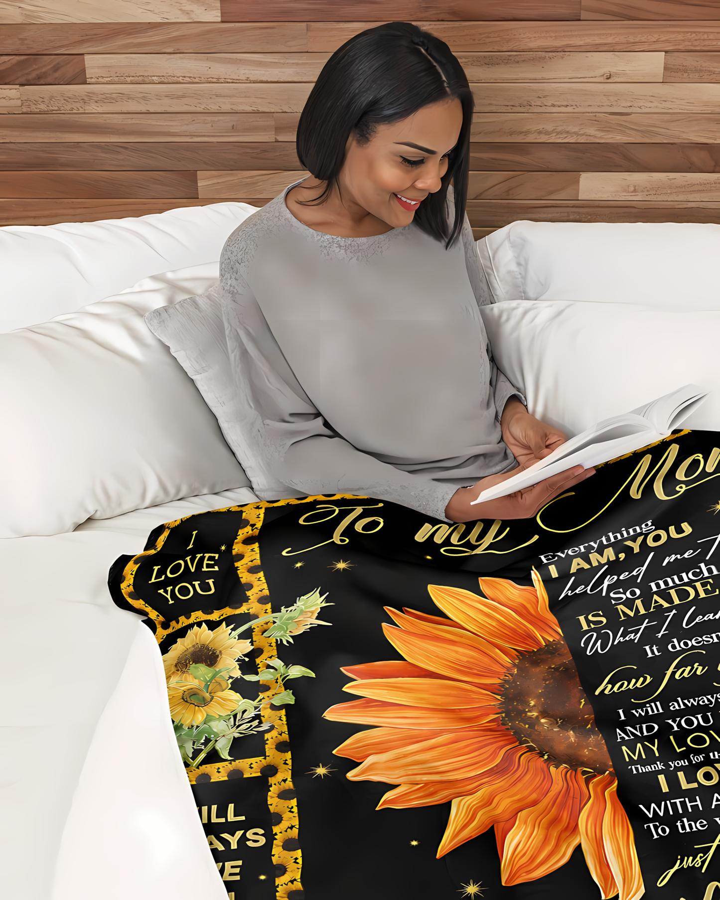 Special Gift For Your Mom Blanket - From Daughter (SKU2606-253)