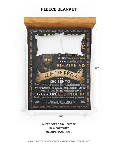 Cadeau Spécial Pour Ton Fils Couverture - De Maman (SKUB09-131)