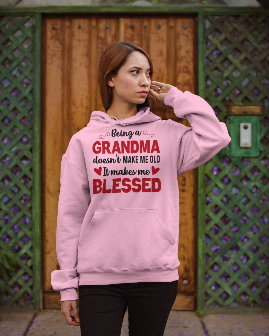 BEING A GRANDMA DOESN'T MAKE ME OLD- IT MAKES ME BLESSED snow00 (SKU10-11)