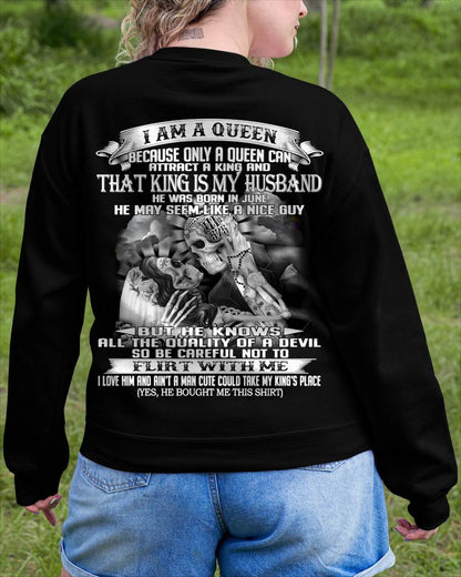 JUNE, ONLY A QUEEN CAN ATTRACT A KING – SNOW MALE06 (SKU26T-01194-06)