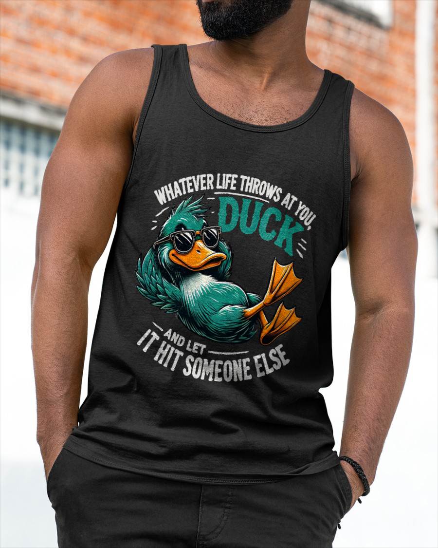 Funny Duck Graphic Tees Funny Quote Gift T-Shirt (SKU-SNOW-08)
