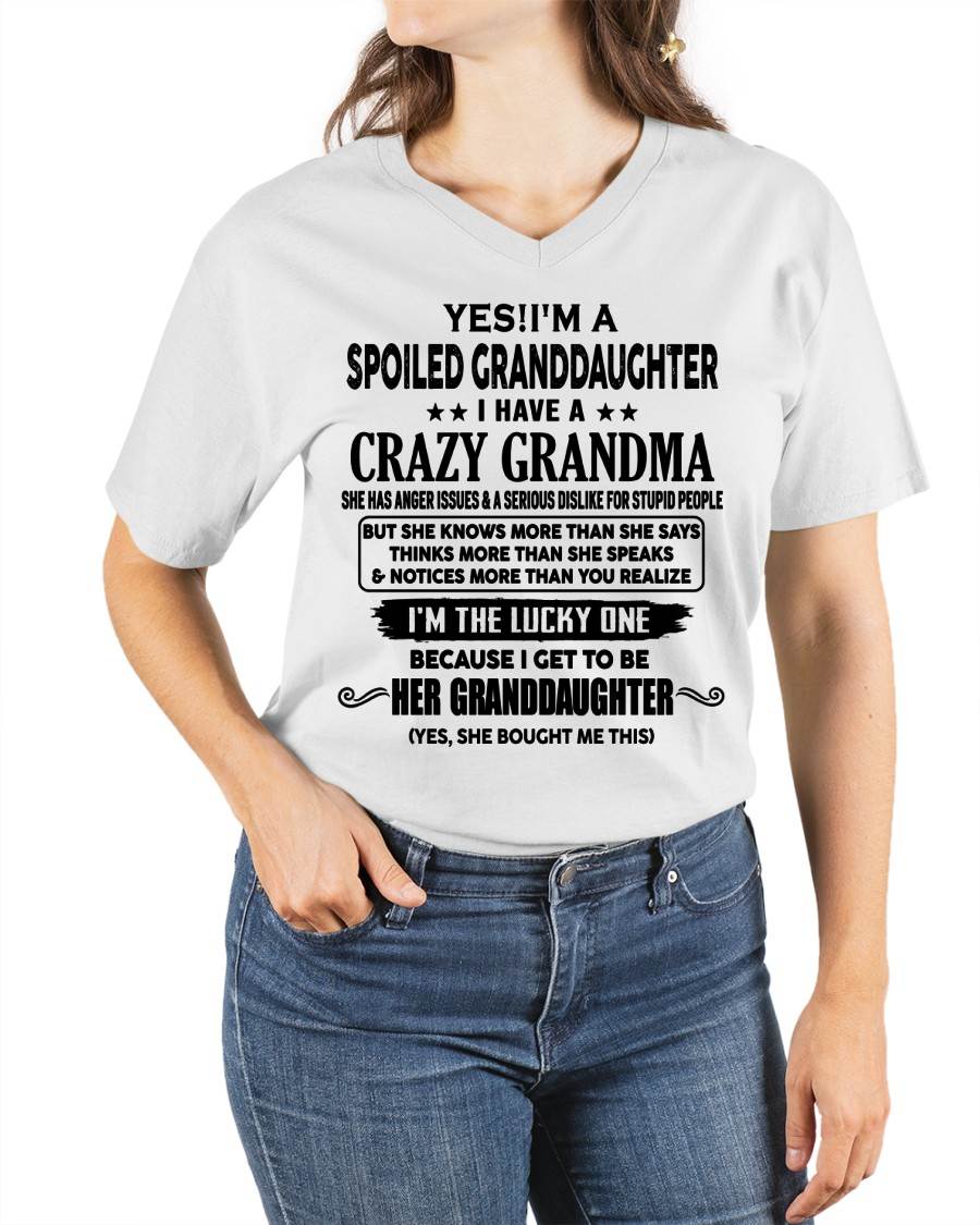 LUCKY GRANDDAUGHTER! - FROM GRANDMA - snow00 (SKU12-119-00)
