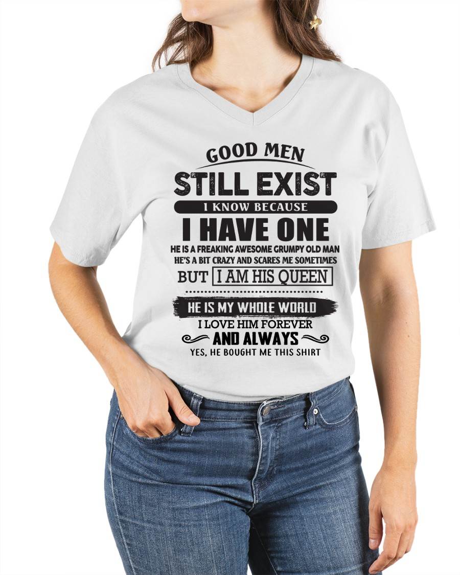 Good Men Still Exist - Perfect Gift For Your Girlfriend, Wife From Boyfriend, Husband - SNOW00 (SKU26T-0192-00)