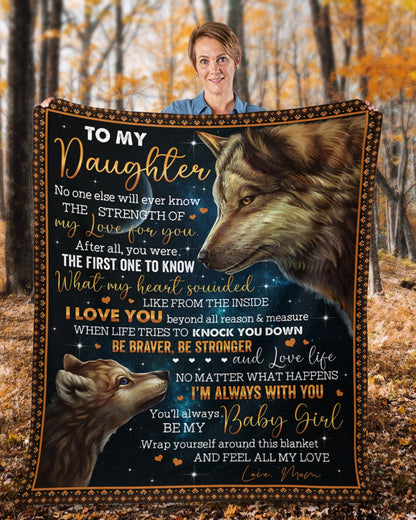 Special blanket for Daughter - From Mom blanket