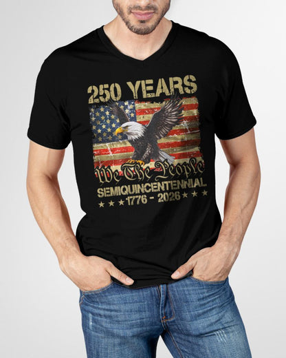 U.S 250th BIRTHDAY T-SHIRT - US250 (SKU26T-0184)