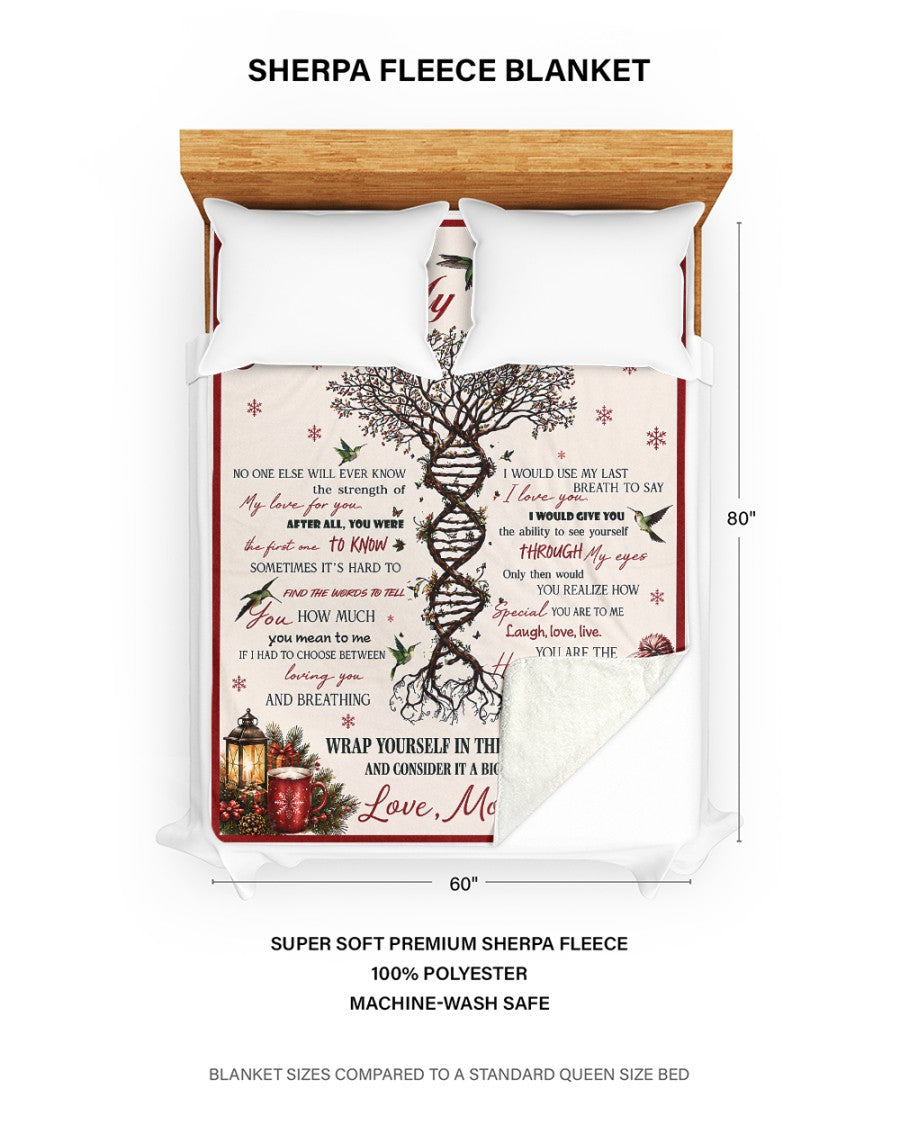 Special Gift For Your Daughter Blanket - From Mom (SKU2607-159)