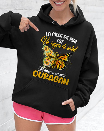MAI SHIRT Un rayon de soleil Mélangé à un petit OURAGAN - SNOW05 (SKU2603-153-05)