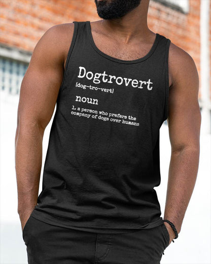 Dogtrovert Definition, Funny Dog Shirts for Women Men, Dog T-Shirt
