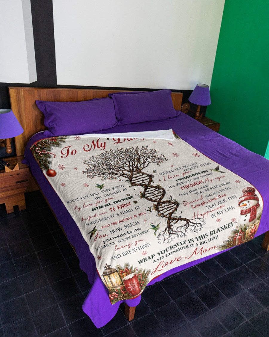 Special Gift For Your Daughter Blanket - From Mom (SKU2607-159)