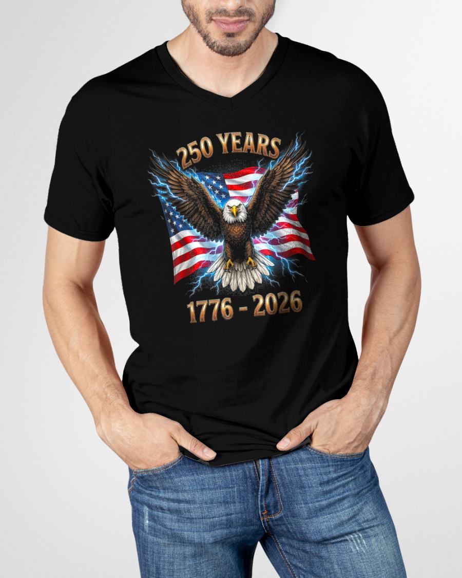 U.S 250th BIRTHDAY T-SHIRT - US250 (SKU26T-0187)