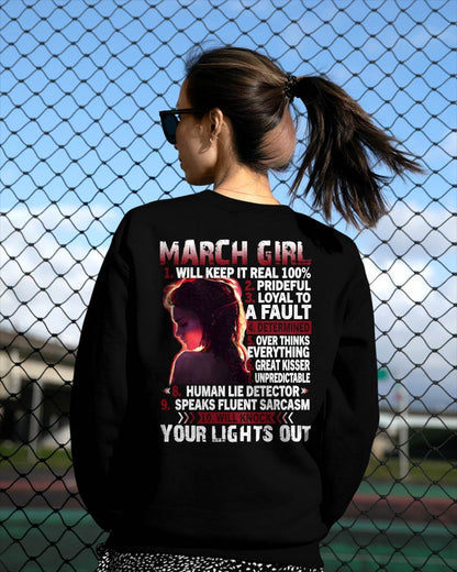MARCH, MARCH GIRL WILL KNOCK YOUR LIGHTS OUT – SNOW FEMALE03 (SKU2602-52-03)
