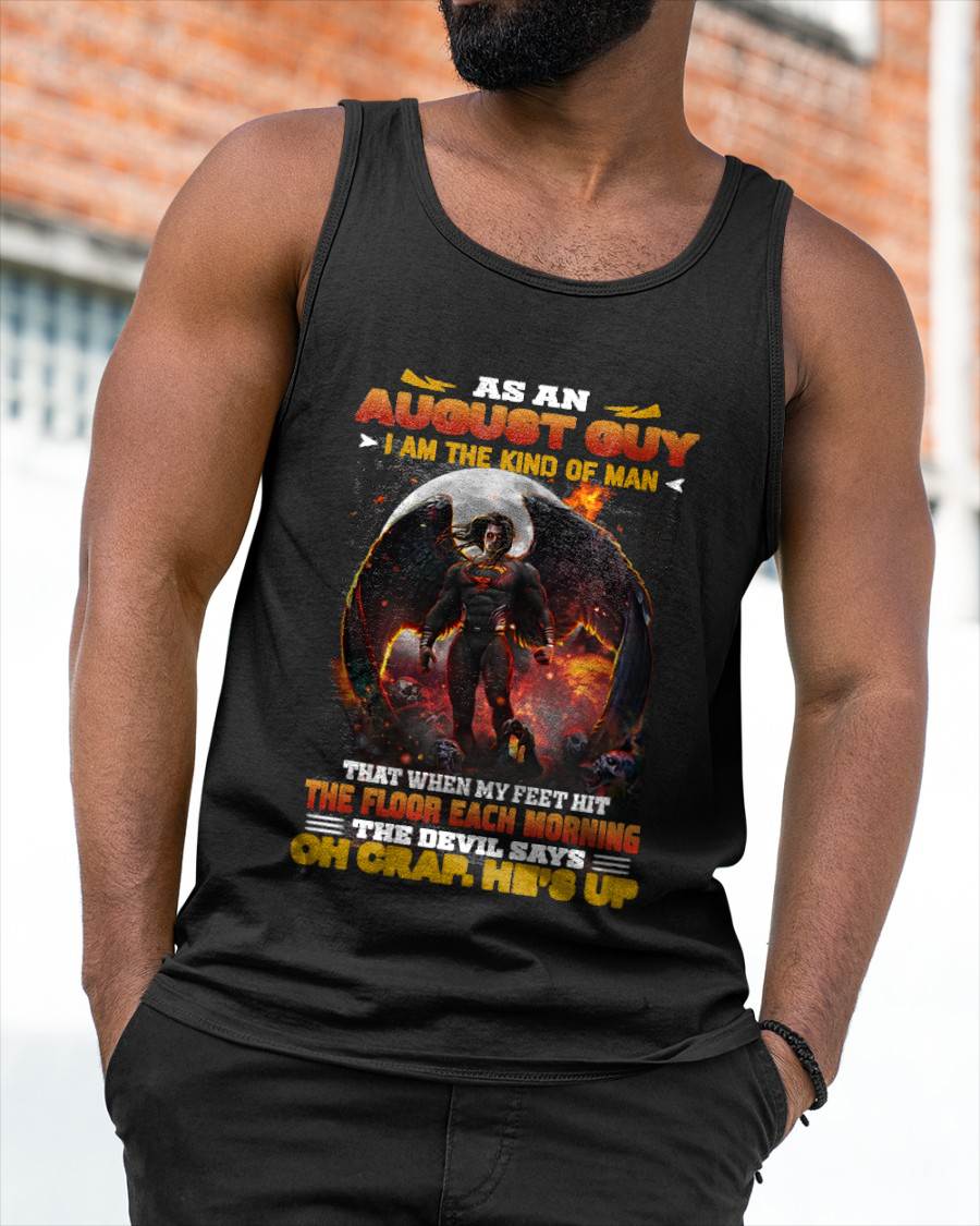 AUGUST, THE DEVIL SAYS OH CRAP, HE’S UP SNOW MALE08 (SKU26T-01249-08)