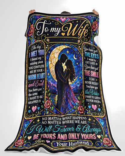 BLANKET FOR WIFE – COMFORT & WARMTH GIFT FROM HUSBAND- SNOW00 (SKU2609-189)