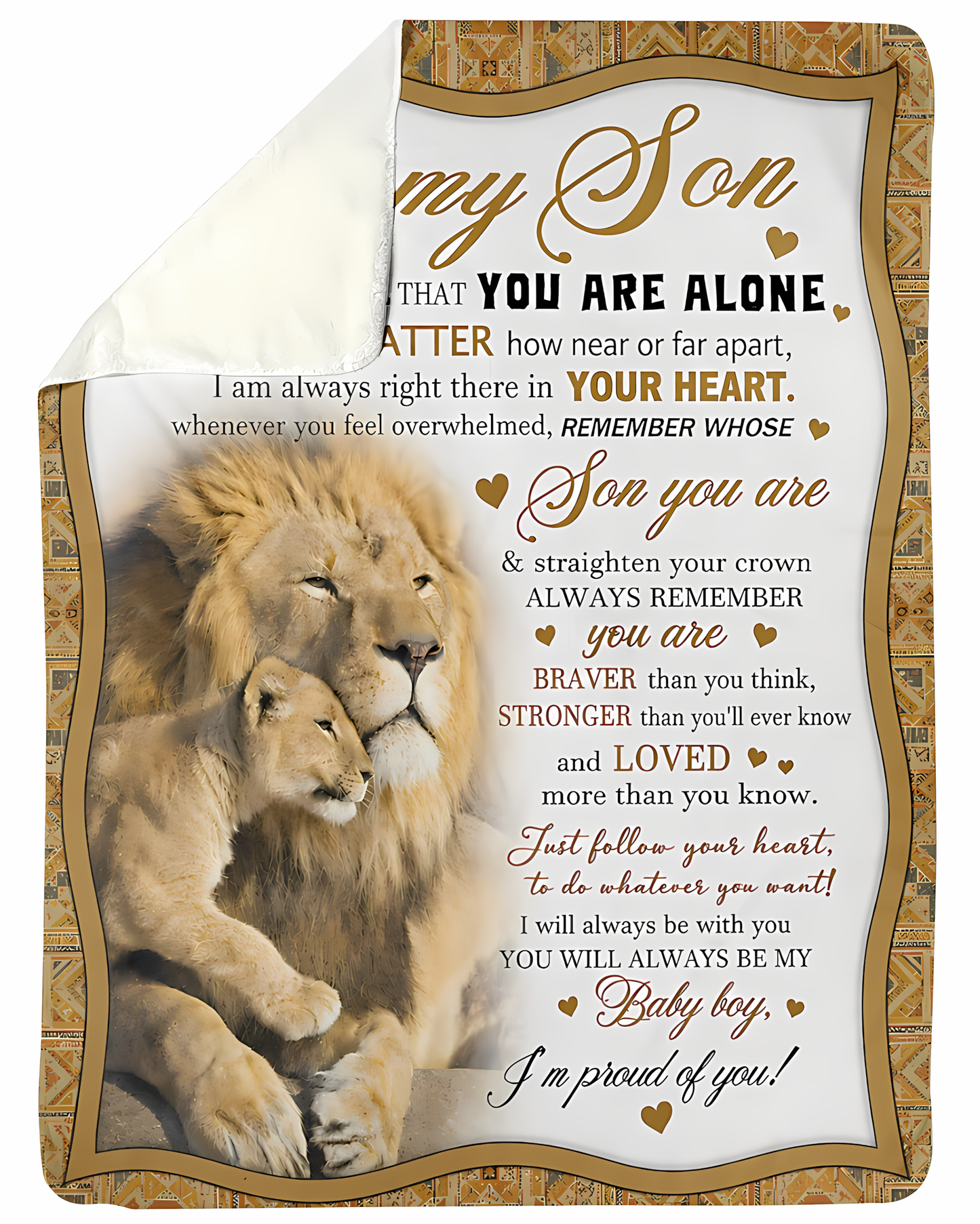 Special Gift For Your Son Blanket - From Dad (SKU2606-171)