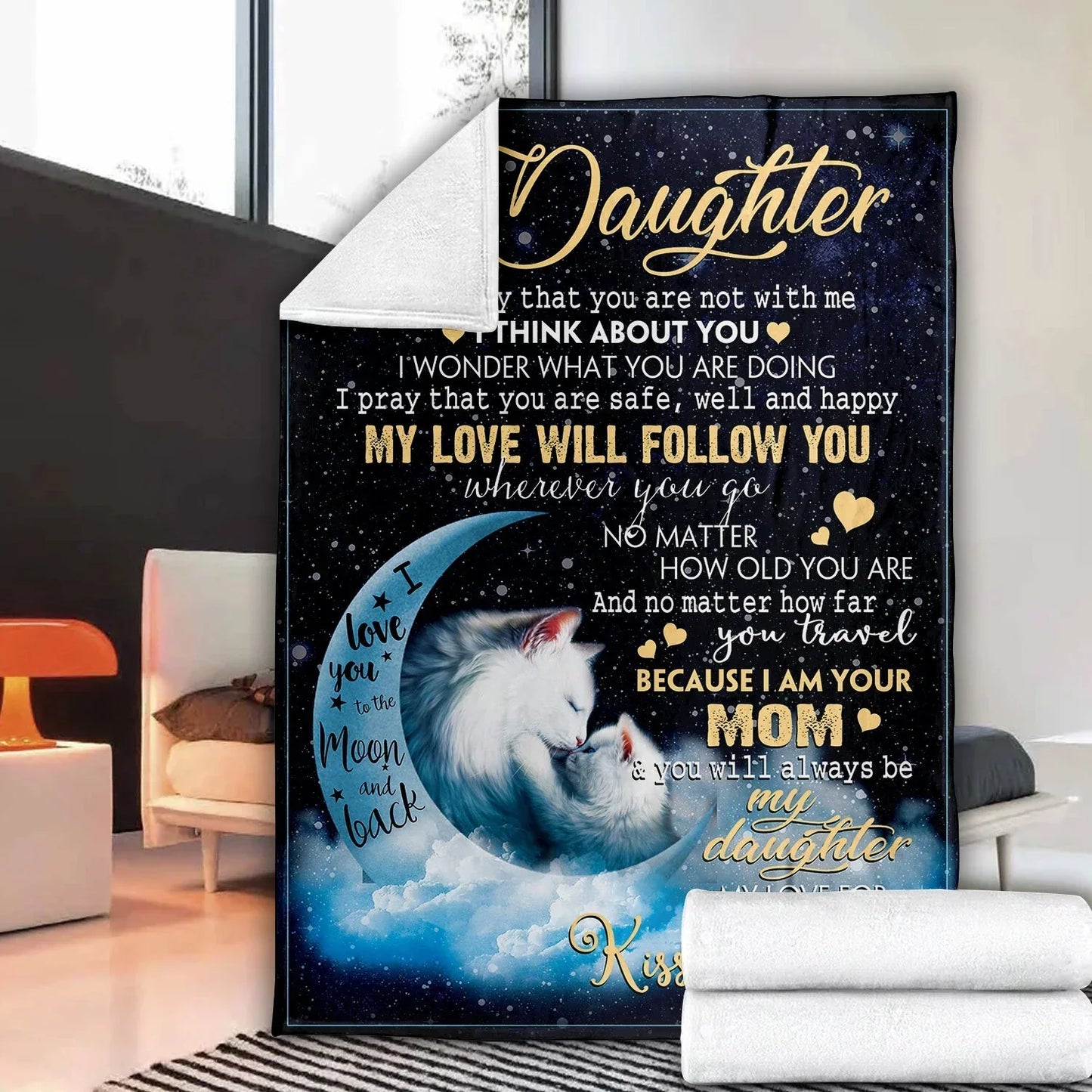 Special Gift For Your Daughter Blanket - From Mom