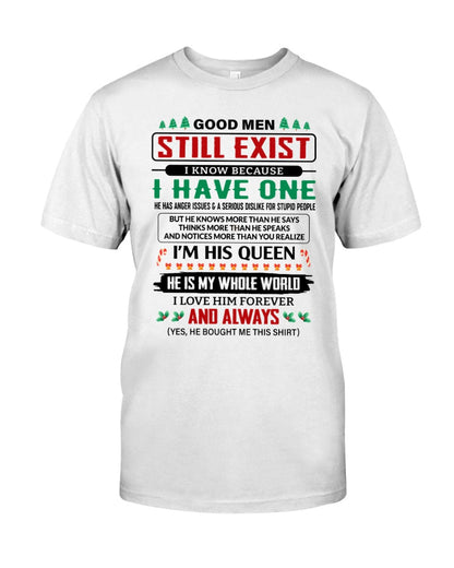 Good Men Still Exist - Perfect Christmas Gift For Your Wife From Husband - SNOW00