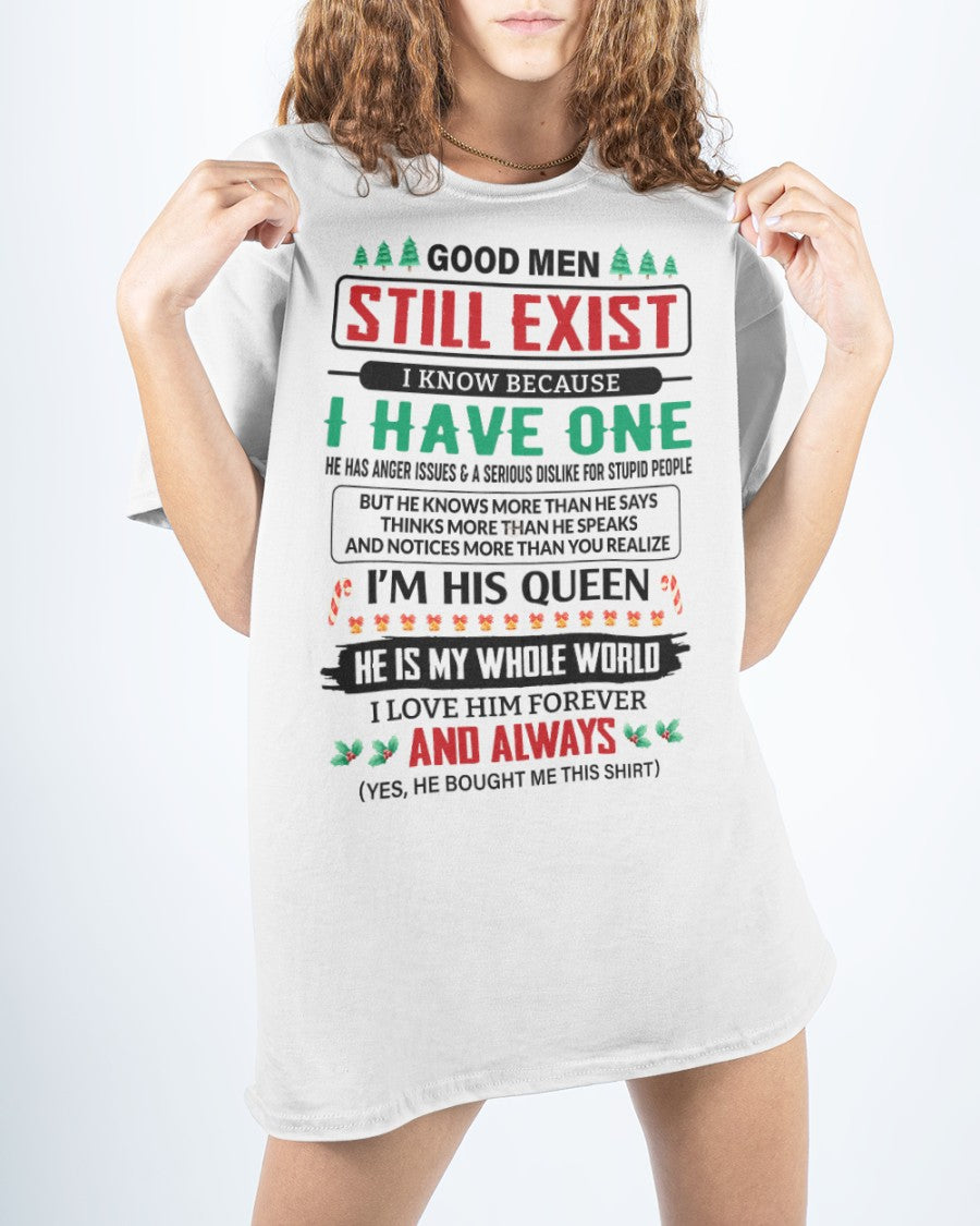 Good Men Still Exist - Perfect Christmas Gift For Your Wife From Husband - SNOW00
