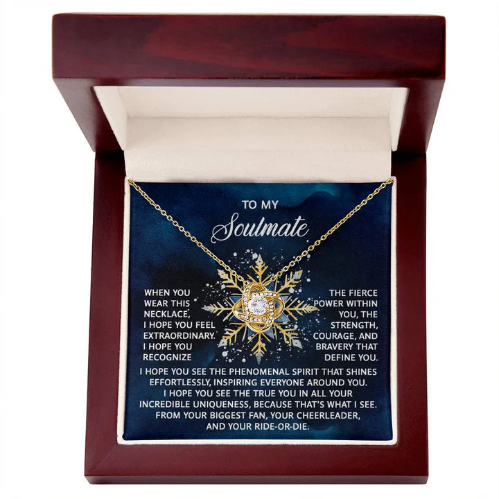 TO MY GIRLFRIEND FROM BOYFRIEND - Love Knot Necklace