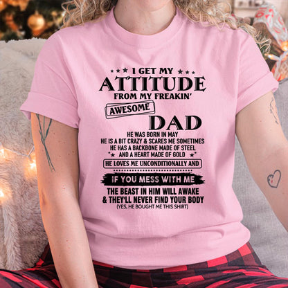 May - Gift For Son and Daughter From Dad - SNOW05 - (SKU-TDADC-05)