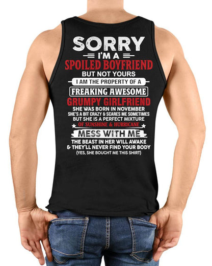 November - Spoiled Boyfriend - Perfect Gift From Girlfriend - SNOW11 (SKU11-18-11)