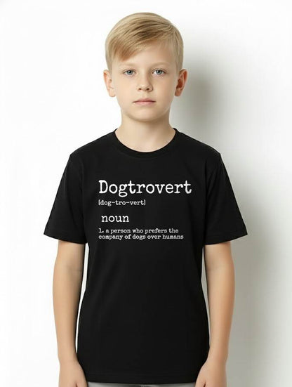 Dogtrovert Definition, Funny Dog Shirts for Women Men, Dog T-Shirt