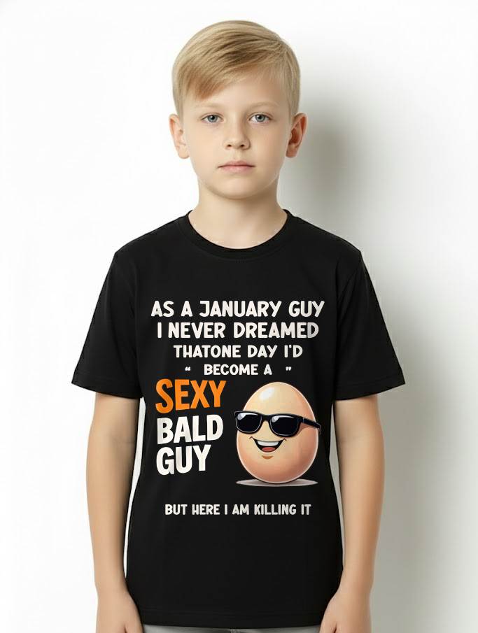 JANUARY SHIRT FOR A SEXY BALD MAN - SNOW01 (SKU2603-290-01)
