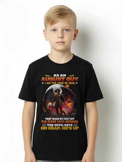 AUGUST, THE DEVIL SAYS OH CRAP, HE’S UP SNOW MALE08 (SKU26T-01249-08)