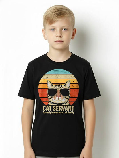 Cat Daddy Funny Fathers Day for Cat Dad T-Shirt