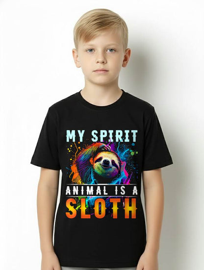My Spirit Animal is A Sloth T-Shirt Funny Sloths T-Shirt