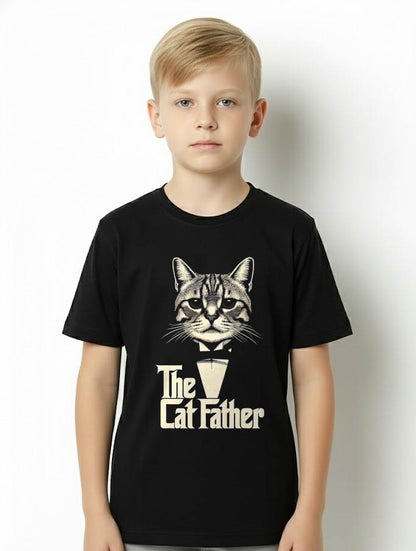 Cat Lover Gifts Funny The CatFather Mens Cat Dad T-Shirt