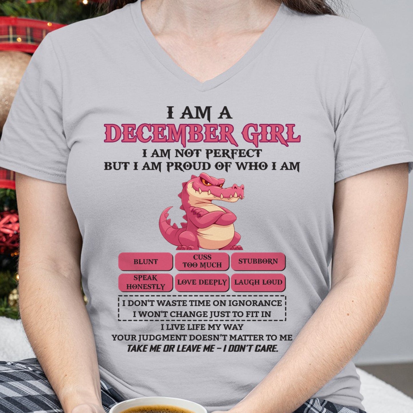 December Girl Shirt – Birthday Gift for Women - SNOW12 FMA (SKU10-80-12)