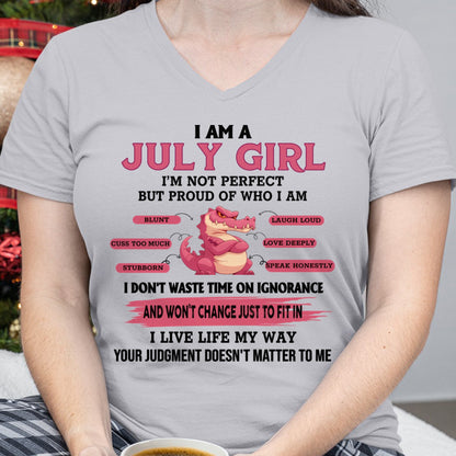 I AM A JULY GIRL FMA SNOW07 (SKU09-51-07)
