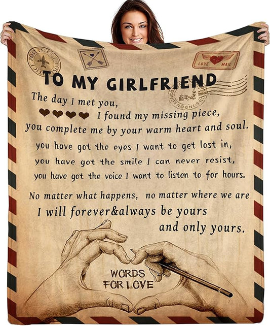 Special Blanket for Your GirlFriend - From Boyfriend Blanket