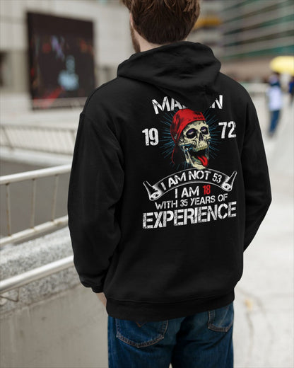 Years of experience 2025 - US1972 (SKU07-96-72)
