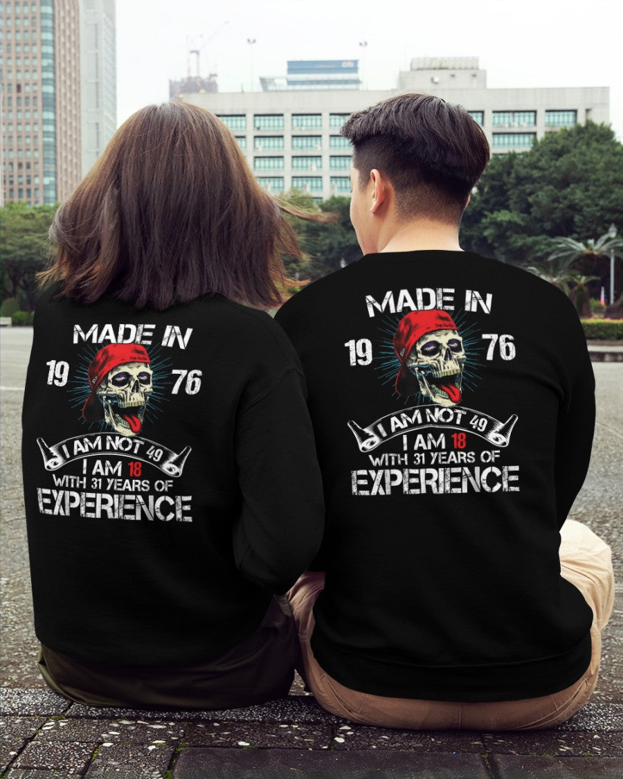 Years of experience 2025 - US1976 (SKU07-96-76)