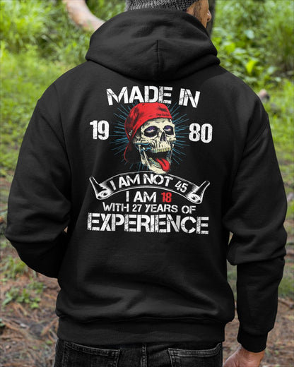 Years of experience 2025 - US1980 (SKU07-96-80)