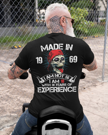 Years of experience 2025 - US1969 (SKU07-96-69)